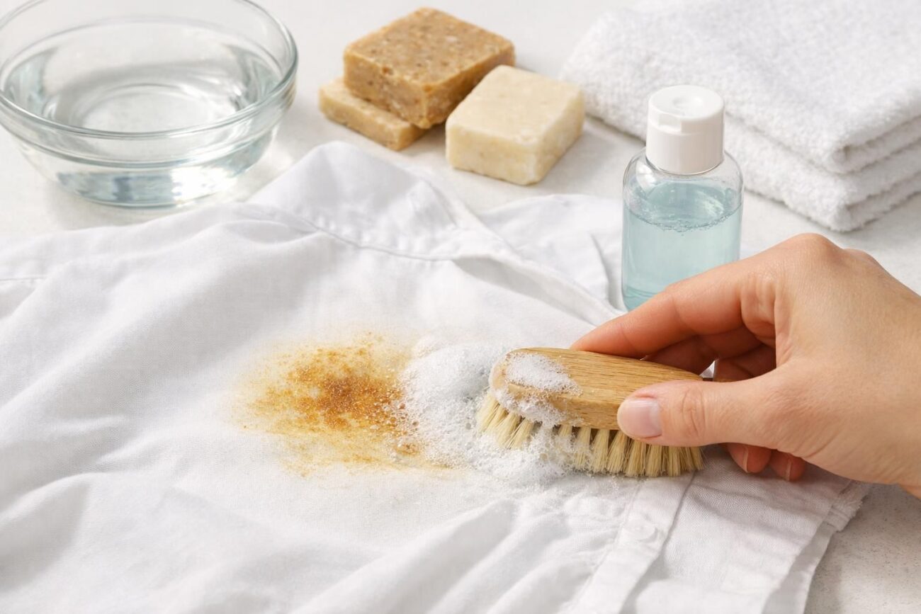 Comment enlever une tache de graisse ancienne sur un vêtement déjà lavé efficacement