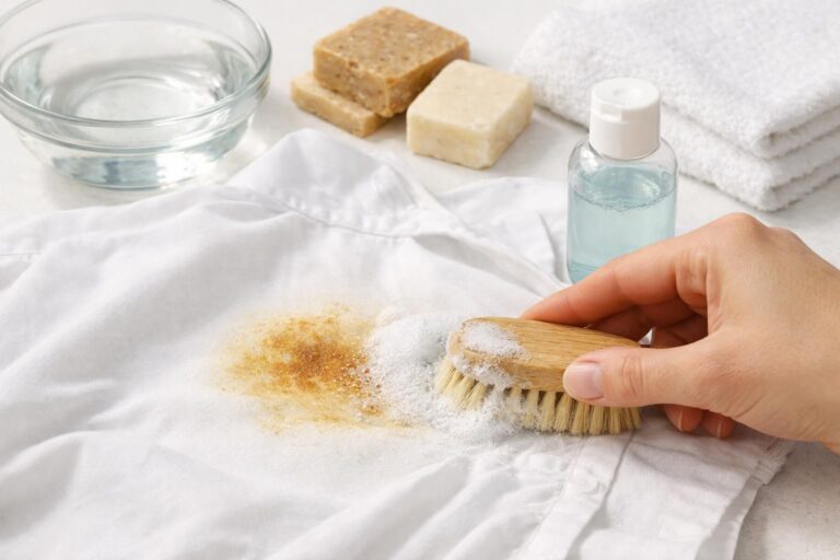 Comment enlever une tache de graisse ancienne sur un vêtement déjà lavé efficacement