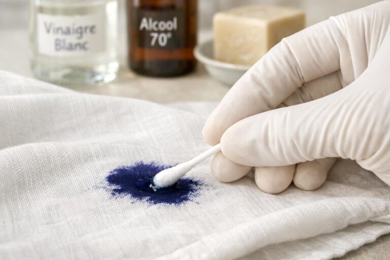 Comment retirer une tache d’encre sur un vêtement sans abîmer les fibres textiles