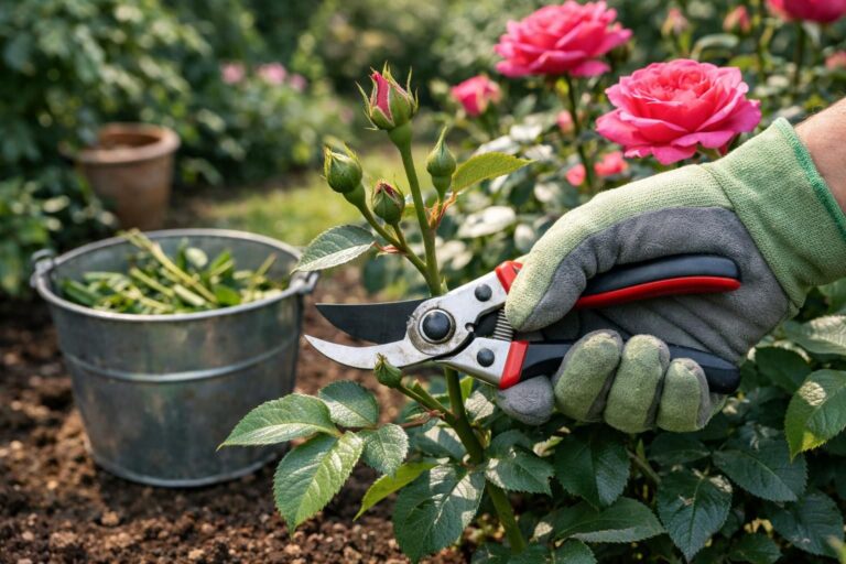 Comment réussir la taille de ses rosiers pour une floraison abondante
