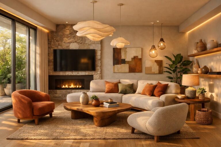 Les 10 tendances déco incontournables pour un salon moderne et chaleureux en 2026