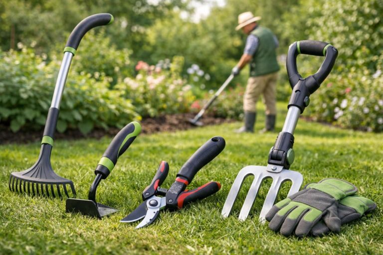 Les 5 meilleurs outils de jardinage ergonomiques pour protéger votre dos lors de l&rsquo;entretien