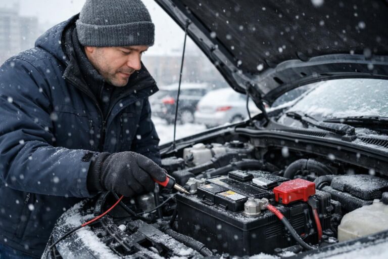 Pourquoi votre batterie de voiture se décharge rapidement en hiver : nos conseils d&rsquo;entretien pratiques