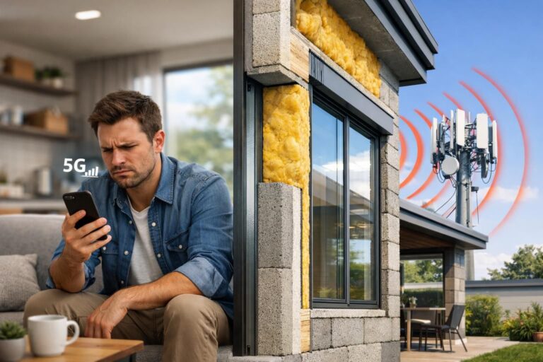 Pourquoi votre connexion 5G ne capte pas à l&rsquo;intérieur de votre maison : causes et solutions efficaces