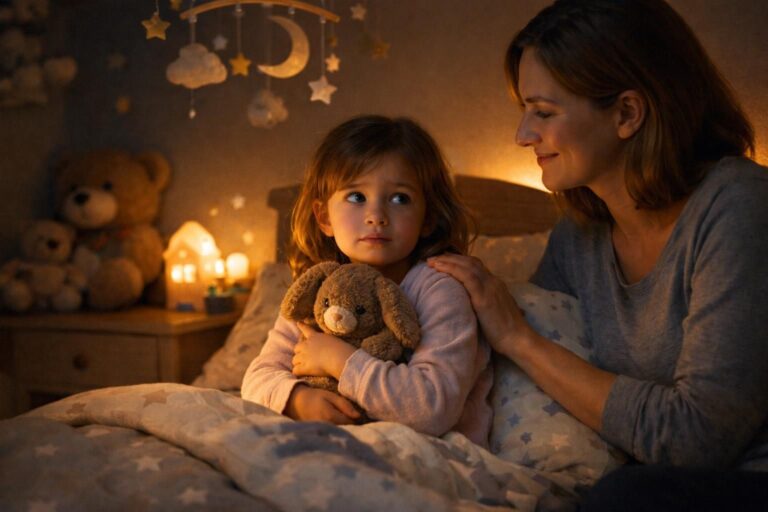 Pourquoi votre enfant a soudainement peur du noir et comment créer un environnement rassurant