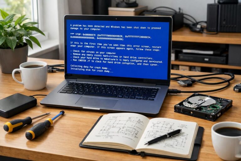 Pourquoi votre ordinateur affiche un message d&rsquo;erreur au lancement et comment faire un diagnostic efficace